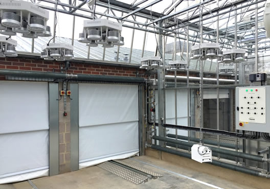 University of Reading glasshouse upgrade