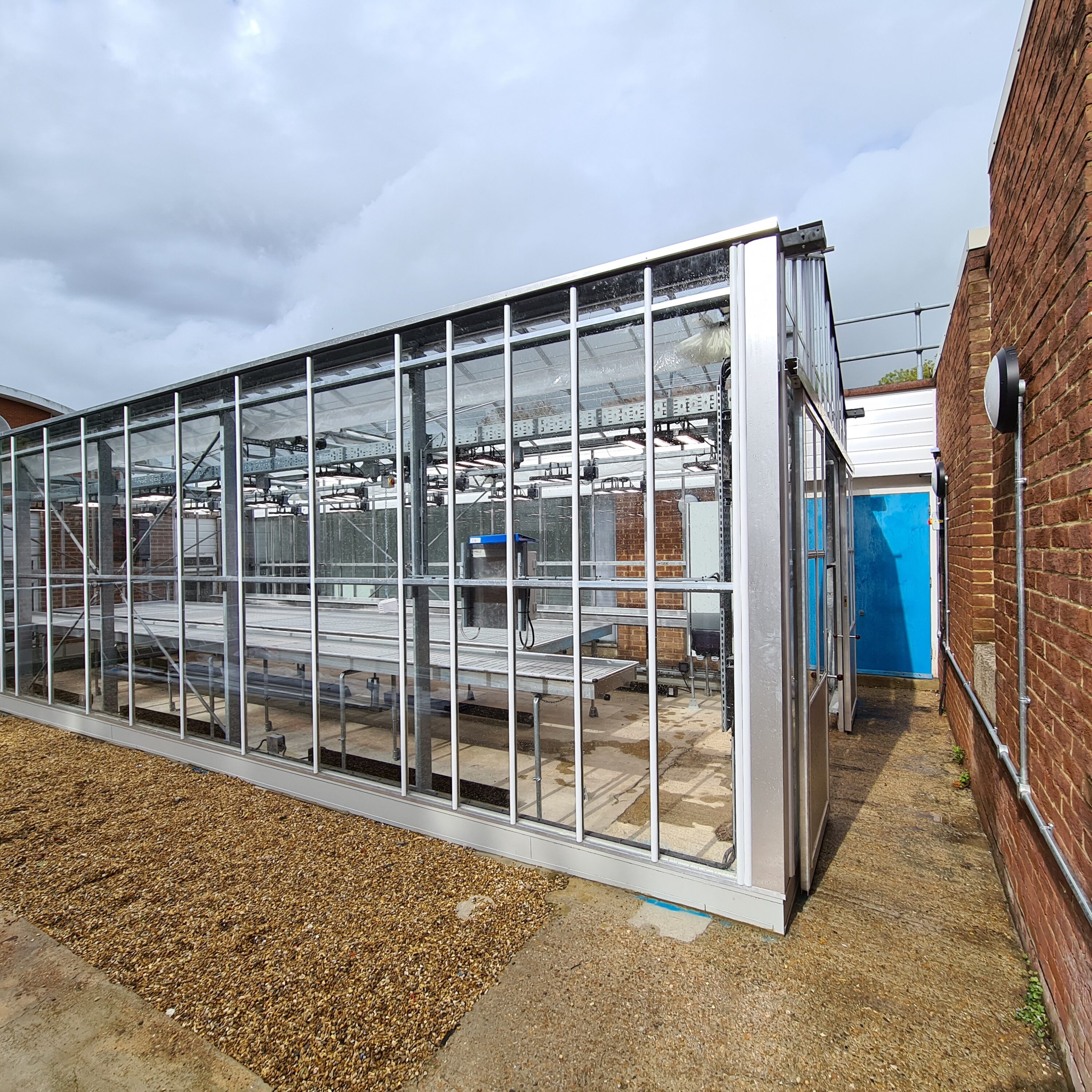 University of Sussex – Recycled Glasshouse and Services
